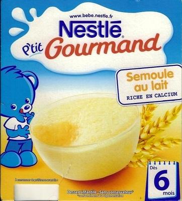 P'tit Gourmand Semoule Au Lait