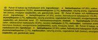 Nescaf DG 16kaps / Ingredients