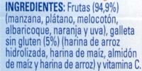 Postre De Frutas &quot;Nestl&quot; 6 Frutas Con Galleta Ingredients