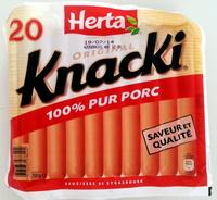 20 Original Knacki, 100 % Pur Porc Report Card