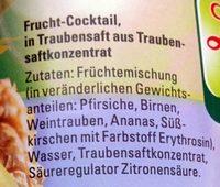 Frucht-Cocktail Naturs Ingredients