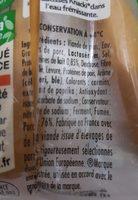 Knacki Ingredients