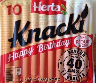 10 Original Knacki, (Sel Rduit De 25 %)
