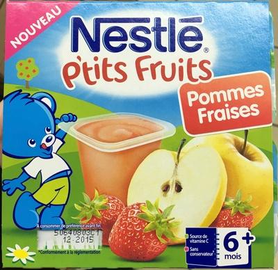 P'tits Fruits Pommes Fraises