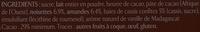 Les Recettes De L'Atelier Cassis, Amandes & Noisettes Ingredients