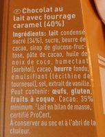 Perle Caramel Ingredients