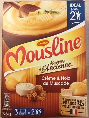 Mousline Saveur  L'ancienne Crme Et Noix De Muscade