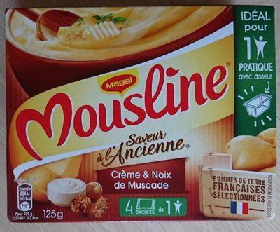 Mousline Saveur  L'Ancienne Crme & Noix De Muscade