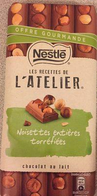 Chocolat Au Lait Noisettes Entires Torrfies