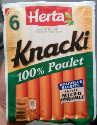 Knacki 100% Poulet