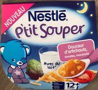 P'tit Souper Douceur D'artichauts, Tomates, Macaronis Report Card