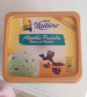 Glace En Bac Menthe Clats Chocolat La Laitire