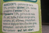 Mousline 3 Crales Gourmandes & Pommes De Terre Ingredients