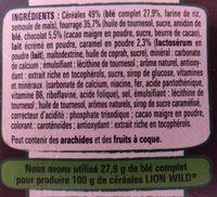 Lion Wild Ingredients