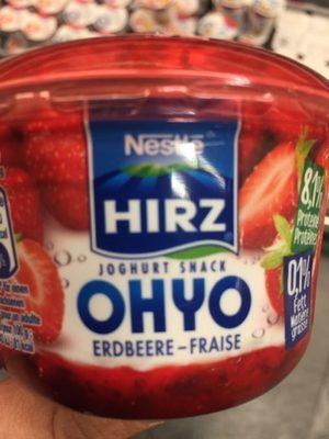 Ohyo Yaourt Fraise