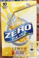 Zero Ice Tea Lemon Report Card