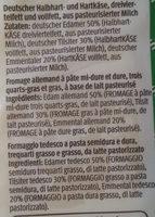M-Budget Ksescheiben Ingredients