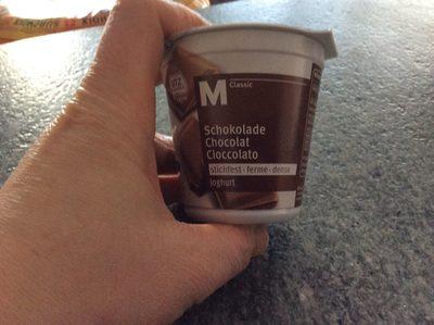 Schokolade Joghurt Stichfest