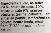 Branche Noire Ingredients