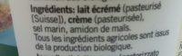 Cottage Cheese Ingredients
