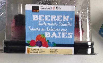 Tranche Au Babeurre Aux Baies