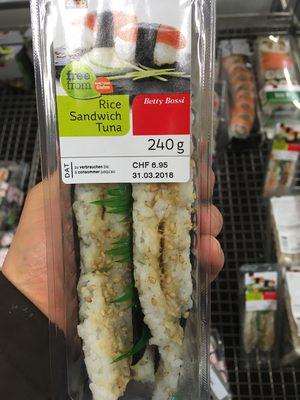 Rice Sandwich Tuna