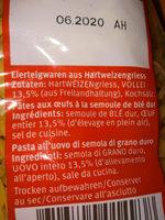 Frisettes Ingredients