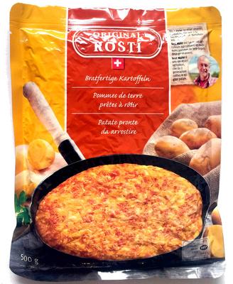Original Rsti - Pommes De Terre Prtes  Rtir
