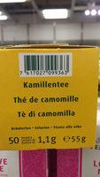 Th De Camomille Ingredients