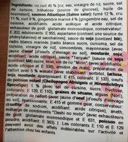 Sushi Salmon Roll Mix Ingredients