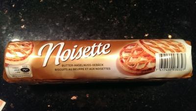 Biscuits Beurre-noisette