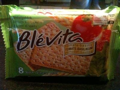 Biscuits  L'peautre - Tomate-Basilique 