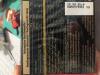 Mignonnette Noir 70% Ingredients