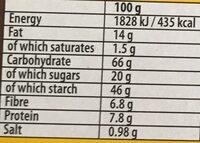 Belvita Biscuits-breakfast Cereals And Milk Nutrition Label