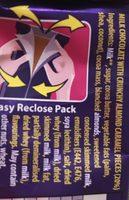 Cadbury Dairy Milk Daim 120G Ingredients