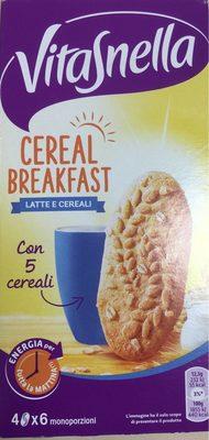 Vitasnella Cereal Breakfast Latte E Cereali 300g (7622210179135
