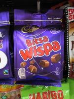 Cadbury Bitsa Wispa Chocolate Bag Report Card