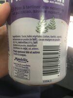 Patamilka Aux Noisettes Ingredients