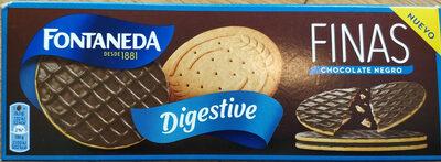 Digestive Finas Chocolate Negro