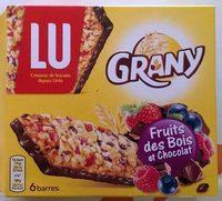 Barres Chocolat Fruits Des Bois Report Card