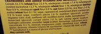 Belvita Biscuits Red Berries Ingredients