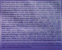 Milka Darkmilk Ciocolat Cu Lapte Alpin I Migdale Mrunite, Ingredients