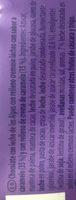 Milka Caramelo / Caramello / Karamel Ingredients