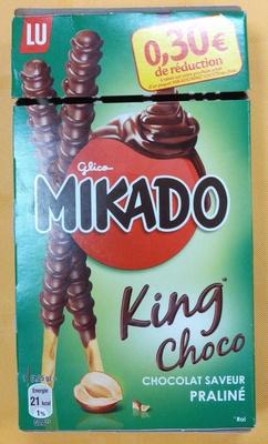 Mikado King Choco Chocolat Saveur Pralin