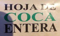 Hoja De Coca Entera Ingredients