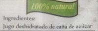Panela La Gloria Ingredients