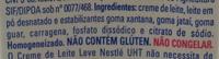 Nestl Creme De Leite Leve Ingredients