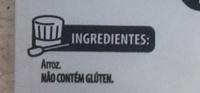 Arroz Branco Aro Ingredients