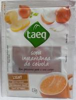 Taeq Sopa Instantnea De Cebola Report Card