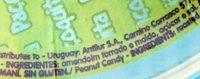 Doce De Amendoim Formato Retangular Embalada Ingredients